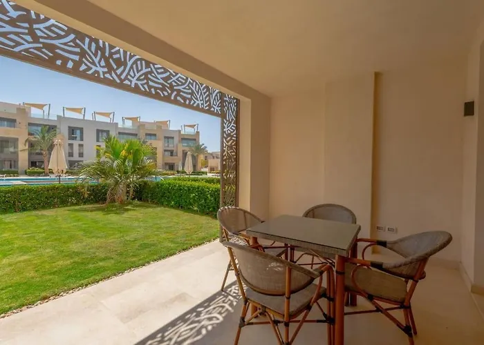 Apartman Stylish Gouna Escape 2br Mangroovy Pool Access